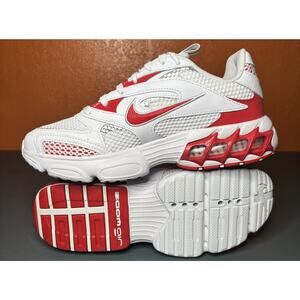W Nike Zoom Air Fire White/University Red CW3876-101 Size 7.5